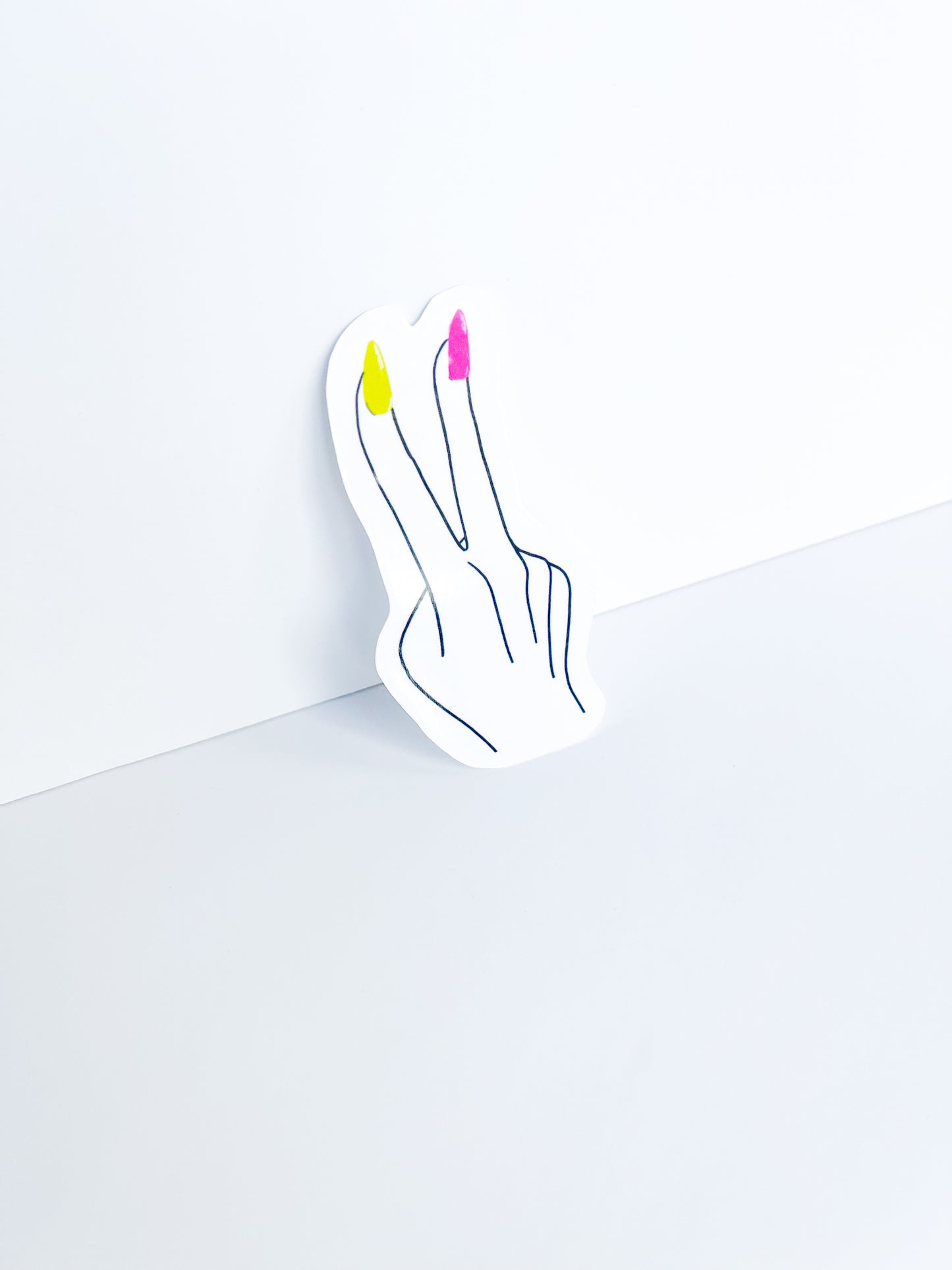 Peace Hand - vinyl sticker