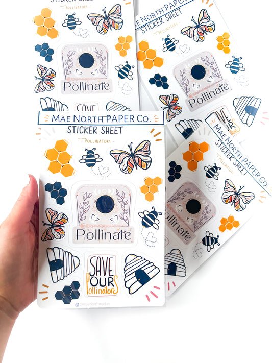 Summer sticker sheet - Planner Stickers