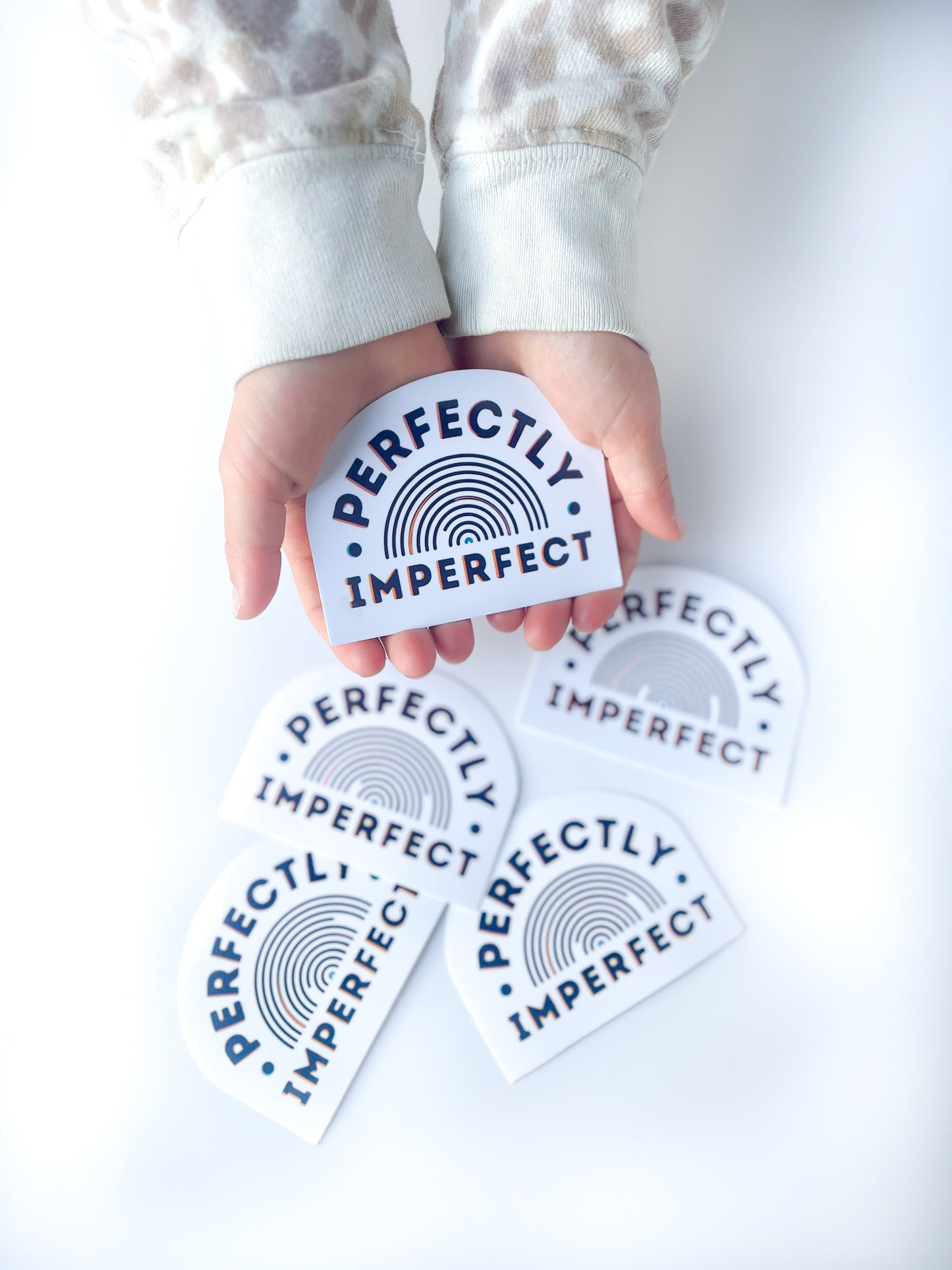 Perfectly Imperfect - vinyl sticker