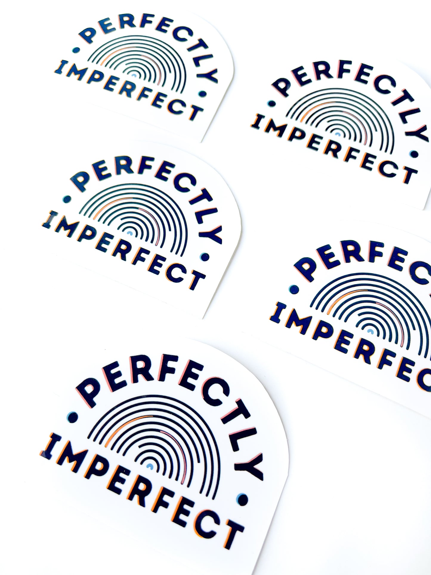 Perfectly Imperfect - vinyl sticker